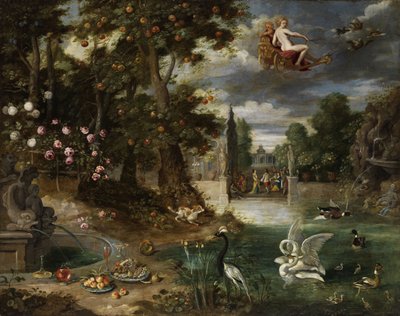 The Triumphs of Love by Jan Brueghel the Younger
